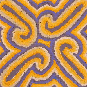 Yarungkanyi Jukurrpa (Mt Doreen Dreaming) by Emily Nampijinpa Hudson