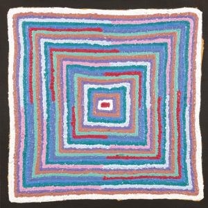 Wirnpa Jukurrpa (Lightning Dreaming) by Sabrina Nungarrayi Gibson
