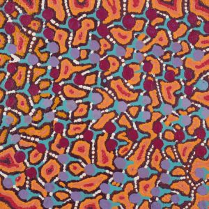 Wanakiji Jukurrpa (Bush Tomato Dreaming) by Charlene Napanangka Marshall