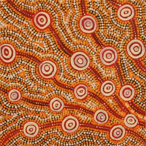 Wardapi Jukurrpa (Goanna Dreaming) - Yarripilangu by Ingrid Napangardi Williams