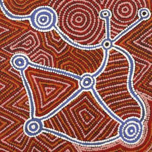 Napaljarri-warnu Jukurrpa (Seven Sisters Dreaming) by Shanna Napanangka Williams