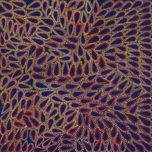 Ngurlu Jukurrpa (Native Seed Dreaming) by Geraldine Napurrurla Langdon