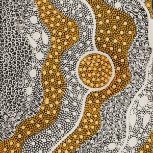 Pikilyi Jukurrpa (Vaughan Springs Dreaming) by Mary Napangardi Butcher