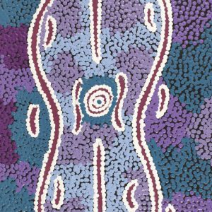 Wardapi Jukurrpa (Goanna Dreaming) - Yarripilangu by Rahab Nungarrayi Spencer