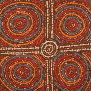 Warna Jukurrpa (Snake Dreaming) by Steven Jakamarra Oldfield