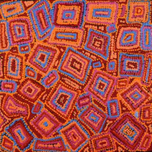 Pikilyi Jukurrpa (Vaughan Springs Dreaming) by Selina Napanangka Fisher