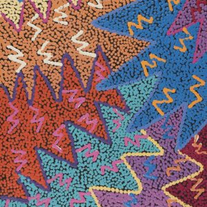 Pikilyi Jukurrpa (Vaughan Springs Dreaming) by Selina Napanangka Fisher