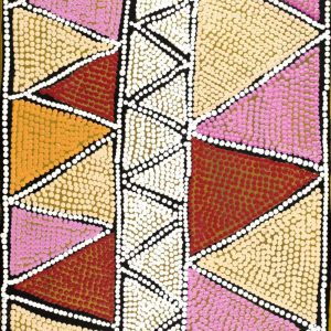 Yawakiyi Jukurrpa (Native Currant Dreaming) by Geraldine Napurrurla Wilson