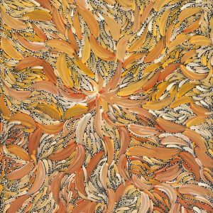 Purrpalanji (Skinny Bush Banana) Jukurrpa by Nola Napangardi Fisher