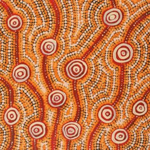 Wardapi Jukurrpa (Goanna Dreaming) - Yarripilangu by Ingrid Napangardi Williams