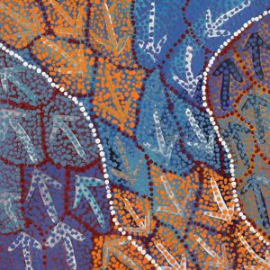 Yankirri Jukurrpa (Emu Dreaming) - Ngarlikirlangu by Ricardo Jampijinpa Gallagher