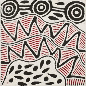 Pikilyi Jukurrpa (Vaughan Springs Dreaming) by Ursula Napangardi Hudson