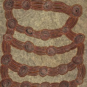 Warna Jukurrpa (Snake Dreaming) by Leston Japaljarri Spencer