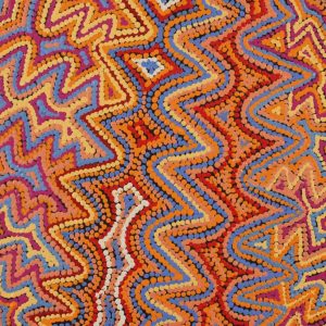 Pikilyi Jukurrpa (Vaughan Springs Dreaming) by Selina Napanangka Fisher