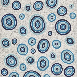 Yarla Jukurrpa (Bush Potato Dreaming) - Cockatoo Creek by Alicka Napanangka Brown