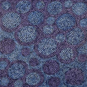 Pamapardu Jukurrpa (Flying Ant Dreaming)  - Warntungurru by Vanessa Nampijinpa Brown