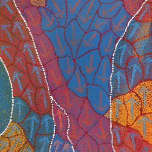 Yankirri Jukurrpa (Emu Dreaming) - Ngarlikirlangu by Ricardo Jampijinpa Gallagher