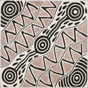 Pikilyi Jukurrpa (Vaughan Springs Dreaming) by Ursula Napangardi Hudson
