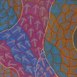 Yankirri Jukurrpa (Emu Dreaming) - Ngarlikirlangu by Ricardo Jampijinpa Gallagher