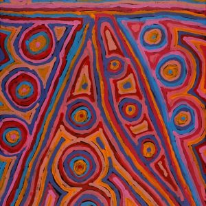 Mina Mina Jukurrpa (Mina Mina Dreaming) by Kelly Napanangka Michaels