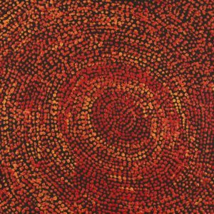 Ngapa Jukurrpa (Water Dreaming)  -  Puyurru by Sarah Napurrurla Leo