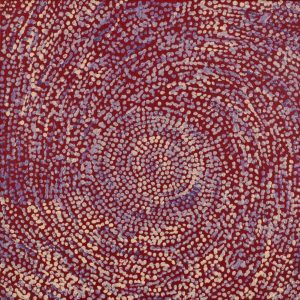 Ngapa Jukurrpa (Water Dreaming)  -  Puyurru by Sarah Napurrurla Leo