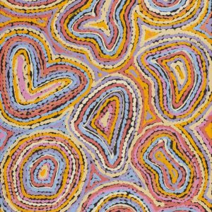 Mina Mina Jukurrpa (Mina Mina Dreaming) by Sarah Napaljarri Sims