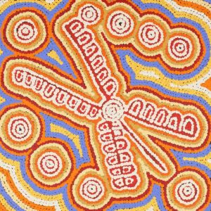 Watiya-warnu Jukurrpa (Seed Dreaming) by Narelle Nangala Brown
