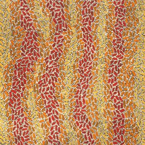 Warlukurlangu Jukurrpa (Fire country Dreaming) by Nathania Nangala Granites
