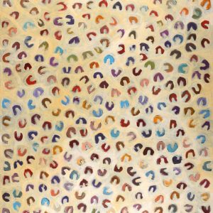 Ngapa Jukurrpa (Water Dreaming)  -  Puyurru by Bess Napanangka Poulson