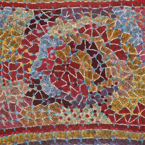 Wanakiji Jukurrpa (Bush Tomato Dreaming) by Charlene Napanangka Marshall