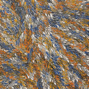 Wardapi Jukurrpa (Goanna Dreaming) - Yarripilangu by Sebastian Jupurrurla Wilson