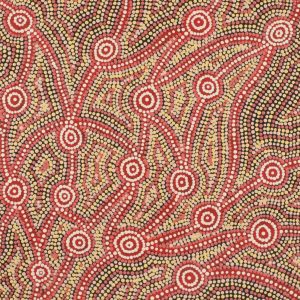 Wardapi Jukurrpa (Goanna Dreaming) - Yarripilangu by Ingrid Napangardi Williams