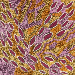 Yuparli Jukurrpa (Bush Banana Dreaming) by Marita Napanangka Marshall