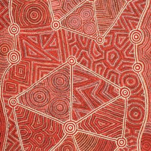 Napaljarri-warnu Jukurrpa (Seven Sisters Dreaming) by Shanna Napanangka Williams