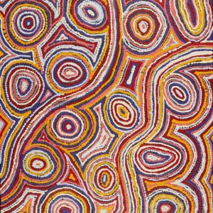Mina Mina Jukurrpa (Mina Mina Dreaming) by Sarah Napaljarri Sims