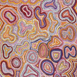 Mina Mina Jukurrpa (Mina Mina Dreaming) by Sarah Napaljarri Sims
