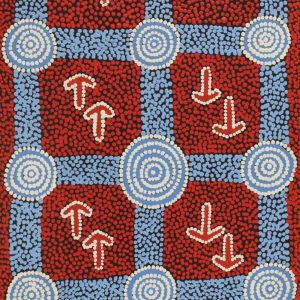 Yankirri Jukurrpa (Emu Dreaming) - Ngarlikirlangu by Michael Japaljarri Wayne