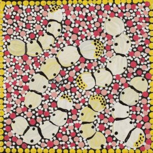 Ngarlkirdi Jukurrpa (Witchetty Grub Dreaming) by Warlukurlangu Artists