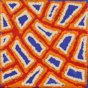 Ngapa Jukurrpa (Water Dreaming)  -  Puyurru by Warlukurlangu Artists