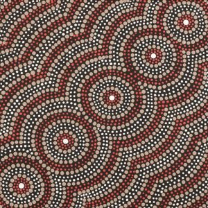 Wanakiji Jukurrpa (Bush Tomato Dreaming) by Selma Napangardi Gibson