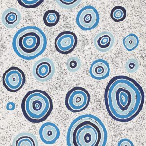 Yarla Jukurrpa (Bush Potato Dreaming) - Cockatoo Creek by Alicka Napanangka Brown
