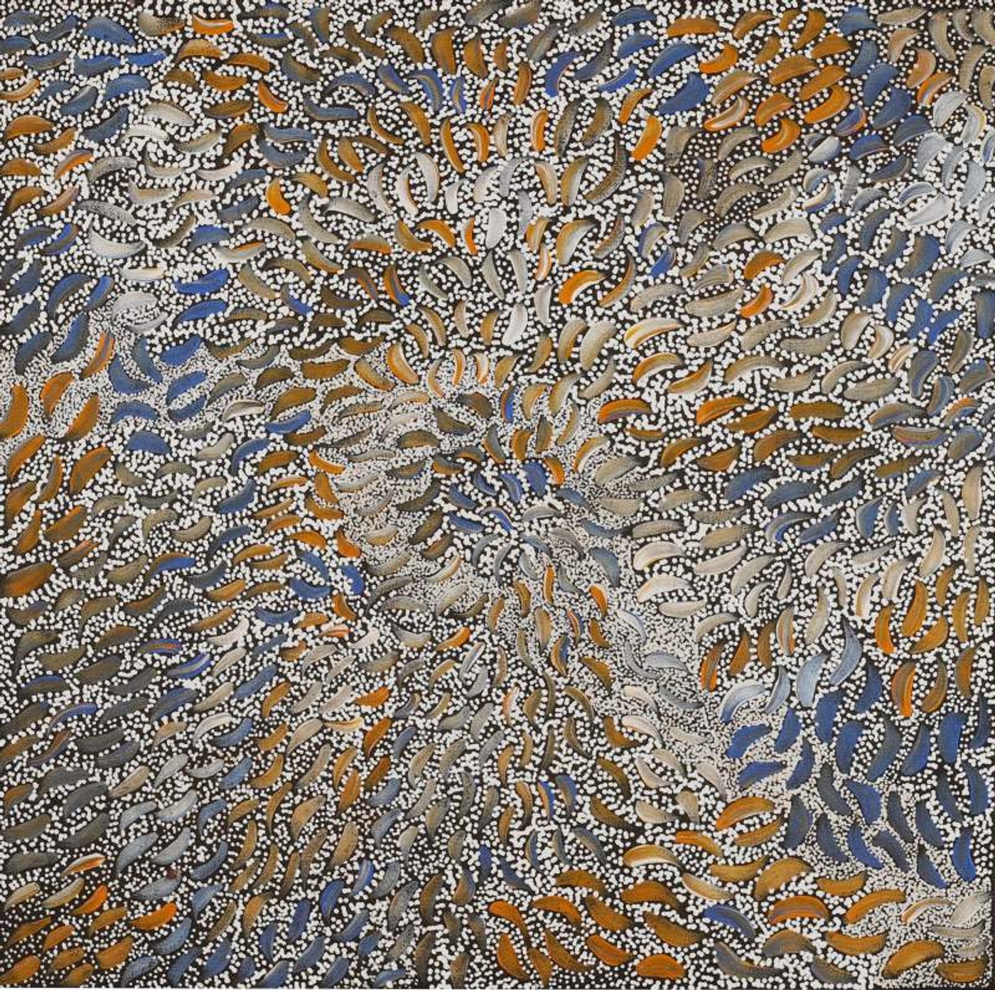 Wardapi Jukurrpa (Goanna Dreaming) - Yarripilangu by Sebastian Jupurrurla Wilson