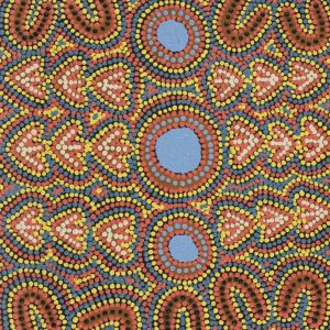 Ngurlu Jukurrpa (Native Seed Dreaming) by Dorothy Napurrurla Dickson