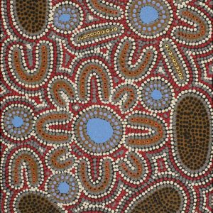 Ngurlu Jukurrpa (Native Seed Dreaming) by Dorothy Napurrurla Dickson