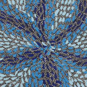 Warna Jukurrpa (Snake Dreaming) by Valma Nakamarra White