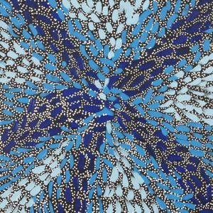 Warna Jukurrpa (Snake Dreaming) by Valma Nakamarra White