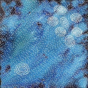 Napaljarri-warnu Jukurrpa (Seven Sisters Dreaming) by Athena Nangala Granites