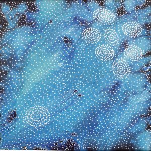 Napaljarri-warnu Jukurrpa (Seven Sisters Dreaming) by Athena Nangala Granites