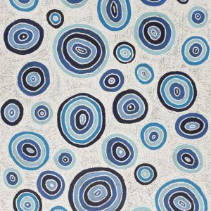 Yarla Jukurrpa (Bush Potato Dreaming) - Cockatoo Creek by Alicka Napanangka Brown